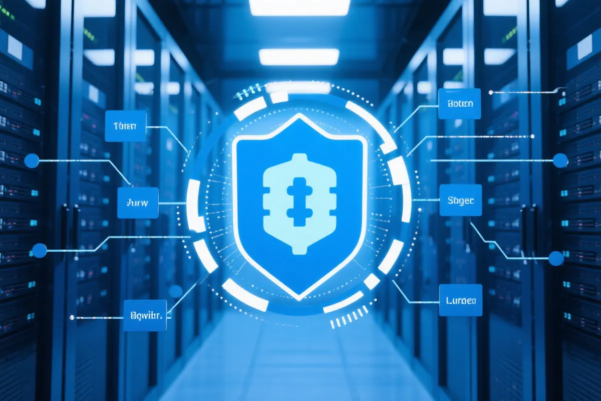 技术架构与数据安全示意图